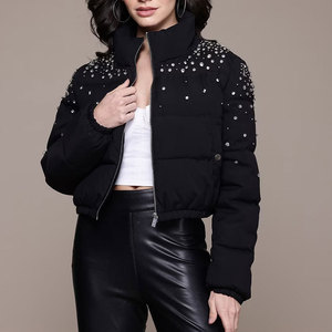 Clothing Manufacture Wholesale Price Women <b>Puffer</b> <b>Jackets</b> <b>Cheap</b> Price Winter Wear Zipper Latest Design Breathable Women <b>Jacket</b> - Product Image 4