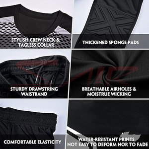Vente en gros Ensembles d'uniformes de gardien de but de meilleure qualité Conception personnalisée Impression par sublimation Kits d'uniformes de gardien de but de football - Product Image 3