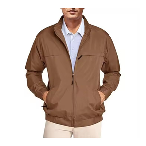 เสื้อแจ็คเก็ตกันลมสำหรับผู้ชายเสื้อโค้ทไฮสตรีทกันน้ำมีซิปสำหรับเดินเขางานกิจกรรมทีมกันลม - Product Image 1