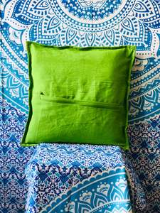 Housse de coussin Suzani Vintage faite à la main pour canapé toutes les tailles (16*16 18*18 20*20 24*24 pouces) housses de coussin Patchwork Floral tissé - Product Image 3