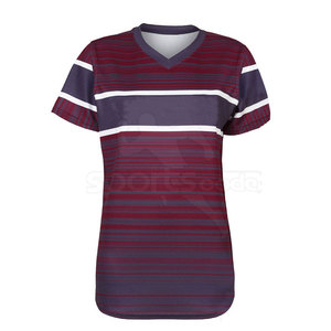 Uniforme de Softbol para Mujer de Alta Calidad, Transpirable, en Mezcla de Poliéster Suave, Ajuste Cómodo para Entrenamiento Deportivo al Aire Libre - Product Image 3