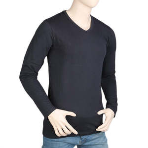 Paquete de 5 camisetas con cuello en V para hombre - Multicolor - Product Image 3