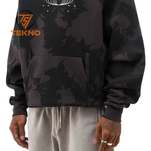 Sudadera con capucha para hombre de bloque de color personalizado de nuevo diseño a precio razonable ropa de calle sudaderas con capucha de impresión por sublimación de Hip Hop para hombre - Product Image 3