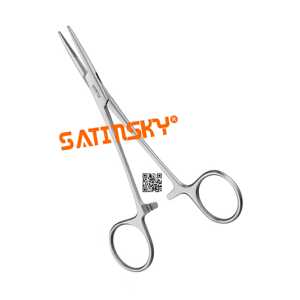 Pinces hémostatiques pour le cuir chevelu Satinsky CRILE-RANKIN 16 CM, microchirurgie, acier inoxydable, manuelles, certifiées CE classe III, garantie 2 ans - Product Image 4