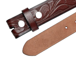 Venta caliente personalizable cinturones de cuero genuino estilo occidental con acero para hebilla disponible vaquero cuero Formal - Product Image 3