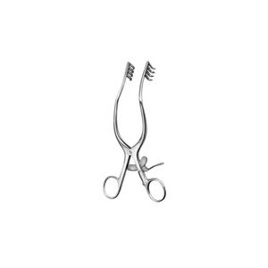 เครื่องมือผ่าตัดกระดูกและข้อแบบยึดติดเอง Weitlaner Retractor ขนาด 14 ซม. / 16 ซม. พร้อมกรงเล็บ 3x4 และตัวเลือกกรงเล็บ 2 ตัว ได้รับมาตรฐาน CE และ OEM - Product Image 5