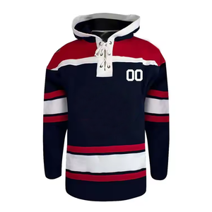 Sweat à capuche de hockey sur glace avec capuche, maillot de hockey personnalisé de haute qualité avec capuche, vente, conception et logo personnalisés - Product Image 5