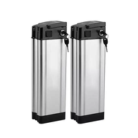 Batterie Silverfish 36V/48V 10.4Ah / 15Ah / 13Ah / 700Wh pour vélo électrique, adaptée aux vélos électriques à pneus larges