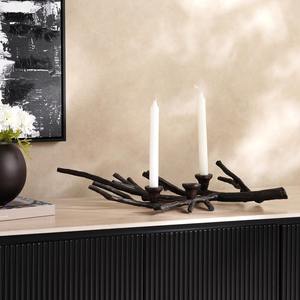 Porte-bougie en métal de haute qualité, design innovant, accent décoratif pour le salon, la chambre à coucher ou la table à manger - Product Image 6