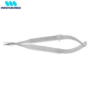 Ciseaux à ressort micro-précision en acier inoxydable couleur argent pour broderie, couture et soin des ongles avec pointe de lame tranchante - Product Image 2