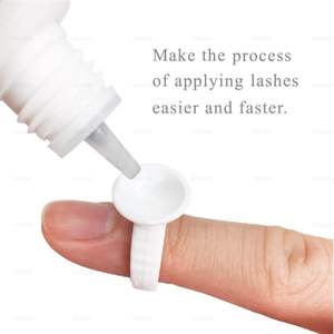 Soporte de pegamento para extensión de pestañas | Anillos de pegamento | Paquete de 100 - Product Image 6