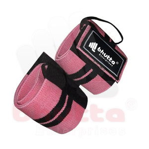 Muñequeras de mano de agarre de boxeo personalizadas, agarre firme, poliéster elástico para levantamiento de pesas, artes marciales - Product Image 2