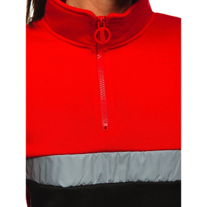 Sweat à capuche en molleton mélangé de coton pour femme, style décontracté d'hiver, épaules tombantes, coupe courte - Product Image 3