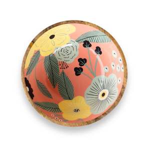 Lot de 3 bols en bois de mangue pour salade de fleurs et mélodie avec cuillères de service pour la maison et la cuisine - Product Image 6