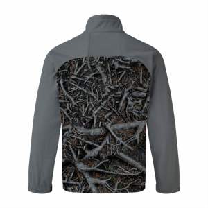 Veste de chasse pour hommes Veste de camouflage coupe-vent Softshell Veste polaire d'hiver respirante zippée pour homme - Product Image 4