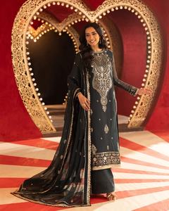 ชุดเดรสทำงานสตรีคุณภาพเยี่ยมทันสมัยประจำปี 2025-2026 ผ้าฝ้ายซัลวาร์ คามีซ แห้งเร็ว ใส่ได้ทุกฤดู สำหรับงานปาร์ตี้ รุ่น 01073 - Product Image 2