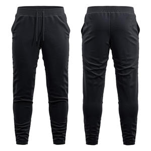 Pantalon de survêtement vintage pour homme, taille élastique, style streetwear, pantalon de jogging, devant plat, poches latérales, léger, droit, respirant - Product Image 4