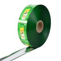 Rouleau de film d'emballage souple Rouleau de rouleau d'emballage pour collation Personnaliser en plastique alimentaire Rouleau de film d'emballage pour biscuits pour croustilles de pommes de terre
