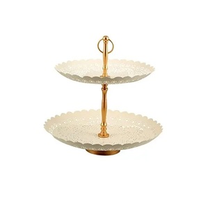 Soporte de metal para Tartas de 3 Tier, edding, Ake and tand, hecho de acero inoxidable y luminum - Product Image 5