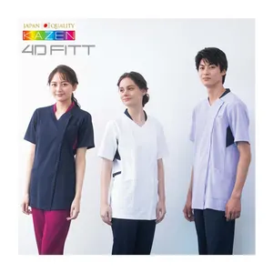 Multiusos 988 Chaquetas flexibles Diseñador Médico Scrubs Mujeres