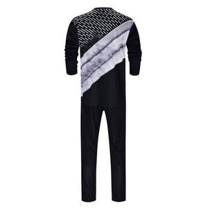 Nuevo diseño de moda, sudadera de tamaño personalizado con pantalones para correr, conjunto de fabricante de Pakistán, chándal de hombre con estampado de hojaldre - Product Image 4