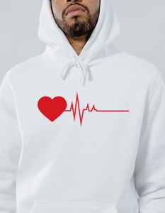 Unisex Vintage Pullover Hoodie Cozy 100% Cotton Trendy Custom Embroidered Beaded Fleece Winter Warmth Digital Printing - Product Image 1