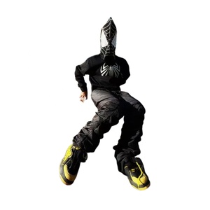 เสื้อฮู้ดพิมพ์ลายปักเองสำหรับฤดูใบไม้ร่วง สั่งผลิตได้จำนวนน้อย เสื้อผ้าสตรีทแวร์ ลดราคาสำหรับการสั่งซื้อจำนวนมาก เสื้อฮู้ดผ้าฝ้าย - Product Image 3