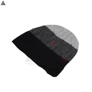 Gorro de Invierno de Punto Acanalado Personalizado, 100% Poliéster/Algodón, Gorro de Punto con Bordado a Mano, Gorro de Moda Cálido con Puño, Nuevo Diseño Personalizado - Product Image 1