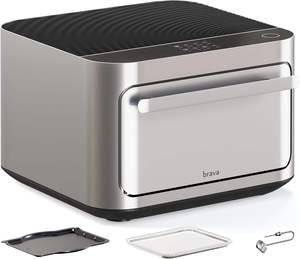 Horno Táctil Multifunción 10 en 1 de Alta Calidad, Nuevo, Cuadrado, con Kit Inteligente Bra-va, Freidora de Aire y Olla de Cocción Lenta para el Hogar - Product Image 5