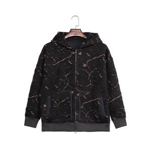 Sweat-shirts pour hommes raffinés avec strass, fabriqués en usine, en coton mélangé de haute qualité, polaire luxueux, mode d'hiver de rue - Product Image 4