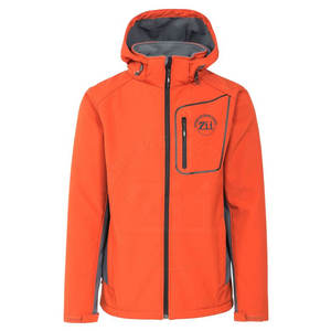 Veste d'hiver softshell imperméable respirante de haute qualité avec logo sur le devant à capuche Séchage rapide - Product Image 1