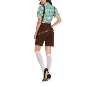 Servicio OEM invierno cuero genuino Lederhosen para hombres último diseño hasta la rodilla traje bávaro estilo Oktoberfest - Product Image 2