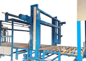 Fully Automatic 7.5 HP Bearing Motor PU Slabstock <b>Foam</b> <b>Block</b> Guillotine Cutter Machine Conveyor Pump Sponge Cutting - Product Image 2