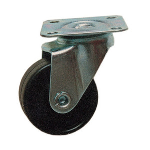 Ruota in Nylon con Piastra da 40 mm - Product Image 1