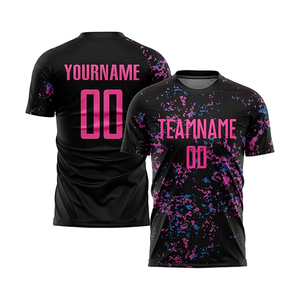 Maillot de football 100% tissu Polyester maillot de football Club maillot de football équipe maillot meilleurs produits en tissu logo personnalisé - Product Image 1