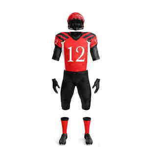 Ensemble d'uniformes de football courts 100 % polyester de haute qualité, respirant, avec impression par transfert thermique, noms d'équipe personnalisés (tailles plus grandes disponibles) - Product Image 3