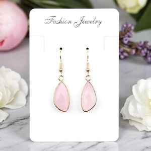 ต่างหู925สีเงินสเตอร์ลิงรูปหัวใจประดับอัญมณีหลายเม็ดแบบธรรมชาติบาฮามาสขายส่งจำนวนมาก - Product Image 4