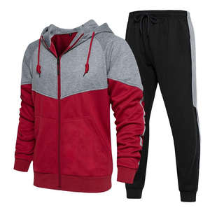 Vente chaude hommes Logo personnalisé hiver survêtement de haute qualité respirant séchage rapide 100% polyester léger solide motif tout - Product Image 6