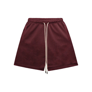 Wholesale Customized High Street Style Men's Basketball Shorts Breathable <b>Mesh</b> Quick Dry Drawstring Closure Sports Shorts for - Product Image 1