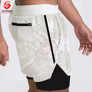 Pantalones Cortos Deportivos Premium Plus Size para Hombre |   Pantalones Cortos Deportivos Transpirables y de Secado Rápido para Entrenamiento |   Ropa Deportiva de Alto Rendimiento - Product Image 5