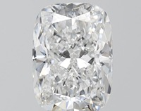 Anillo con Diamante Suelto Cultivado en Laboratorio de 4.00 Ct, Corte Cojín, Certificado IGI, Color E, Claridad VVS-VS, Dvars Diamond DLC-17