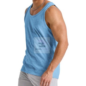 Camiseta sin mangas 2025 para hombre, camiseta sin mangas unisex de algodón 100% personalizada, camisetas cómodas transpirables - Product Image 3