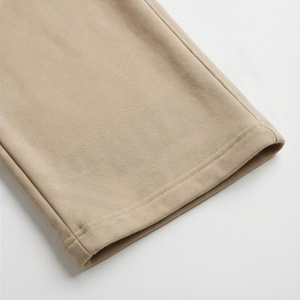 Ensemble de survêtement d'hiver deux pièces de qualité supérieure avec logo personnalisé, pantalon de jogging à jambes larges et sweat à capuche court pour femme - Product Image 6