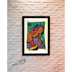 Impresión Artística de Soyu, Decoración de Pared con Diseño de Zapatillas Deportivas - Product Image 2