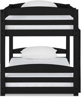 Lit superposé à panneaux en bois de pin et teck massif de style contemporain Prix promotionnel Taille personnalisable Chambre double Queen King Size moderne