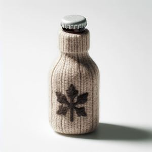 Veste de bouteille en feutre élégante et douce Taille personnalisée Couverture isolée écologique élégante et durable pour votre boisson - Product Image 3