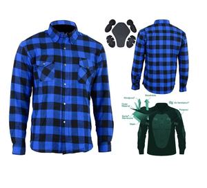Chaqueta de Motociclista Personalizable 2025, Transpirable, Resistente al Viento, de Franela y Algodón, Estilo Street Stunt, Diseño Block Style - Product Image 2