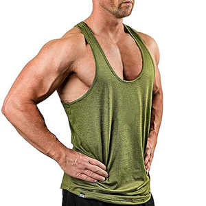 Nouveaux athlètes décontractés Gym Bodybuilders débardeur logo couleur personnalisé Hommes Fitness Gym Shirt - Product Image 2