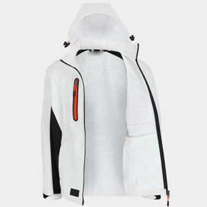 Chaqueta de invierno Softshell de alta calidad, ligera y duradera para hombre, impermeable de alta moda con cierre de cremallera, diseño elegante - Product Image 3