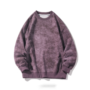 OEM unisexe Tie Dye Sweatshirt Premium 100% coton polyester hiver Sweatshirt vente en gros - Product Image 3